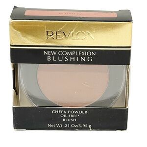 Revlon New Complexion Blushing Cheek Powder‎ Oil-free BLUSH #08 Makeup Face NEW